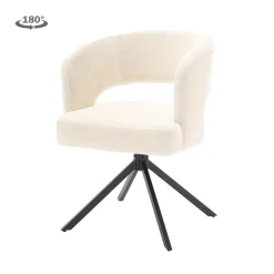 Tower Living Armstoel Mura Stof Haga 23 Pearl (draaibaar)