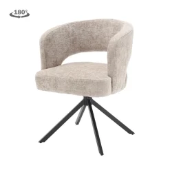 Tower Living Armstoel Mura Stof Haga 30 Beige (draaibaar)