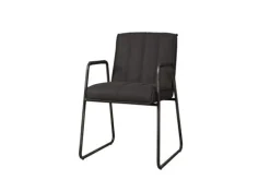 Tower Living Armstoel Santo Stof Miami 1 Antraciet
