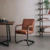 Tower Living Armstoel Volano Bull Cognac