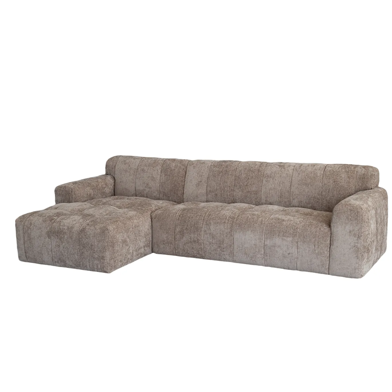 Tower Living Bank Austin 2,5-zits-ar + Chaise L Haga 30 Beige