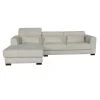 Tower Living Bank Brighton Chaise L + 3-ar Fabric 15 Ivory