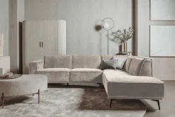 Tower Living Bank Leeds 2,5-al + Ottoman R City 120 Beige