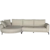 Tower Living Bank Prescot 2,5-zits-al + Chaise R Sahara 120 Zand