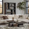 Tower Living Bank Prescot 2,5-zits-ar + Chaise L Sahara 120 Zand