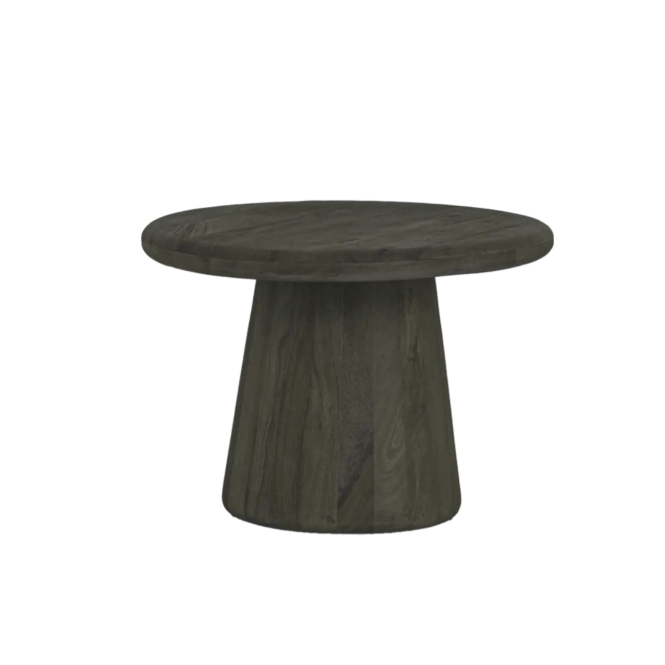 Tower Living Bijzettafel Asti Rond Olijfbruin 60cm