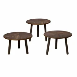 Tower Living Bijzettafel Lazio 55cm Bruin