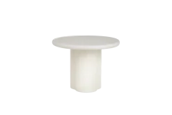 Tower Living Bijzettafel Melzo Rond Wit 60cm