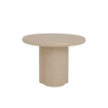 Tower Living Bijzettafel Melzo Rond Beige 60cm