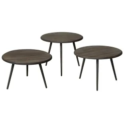 Tower Living Bijzettafel Turi 55cm Grijs