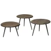 Tower Living Bijzettafel Turi 55cm Bruin
