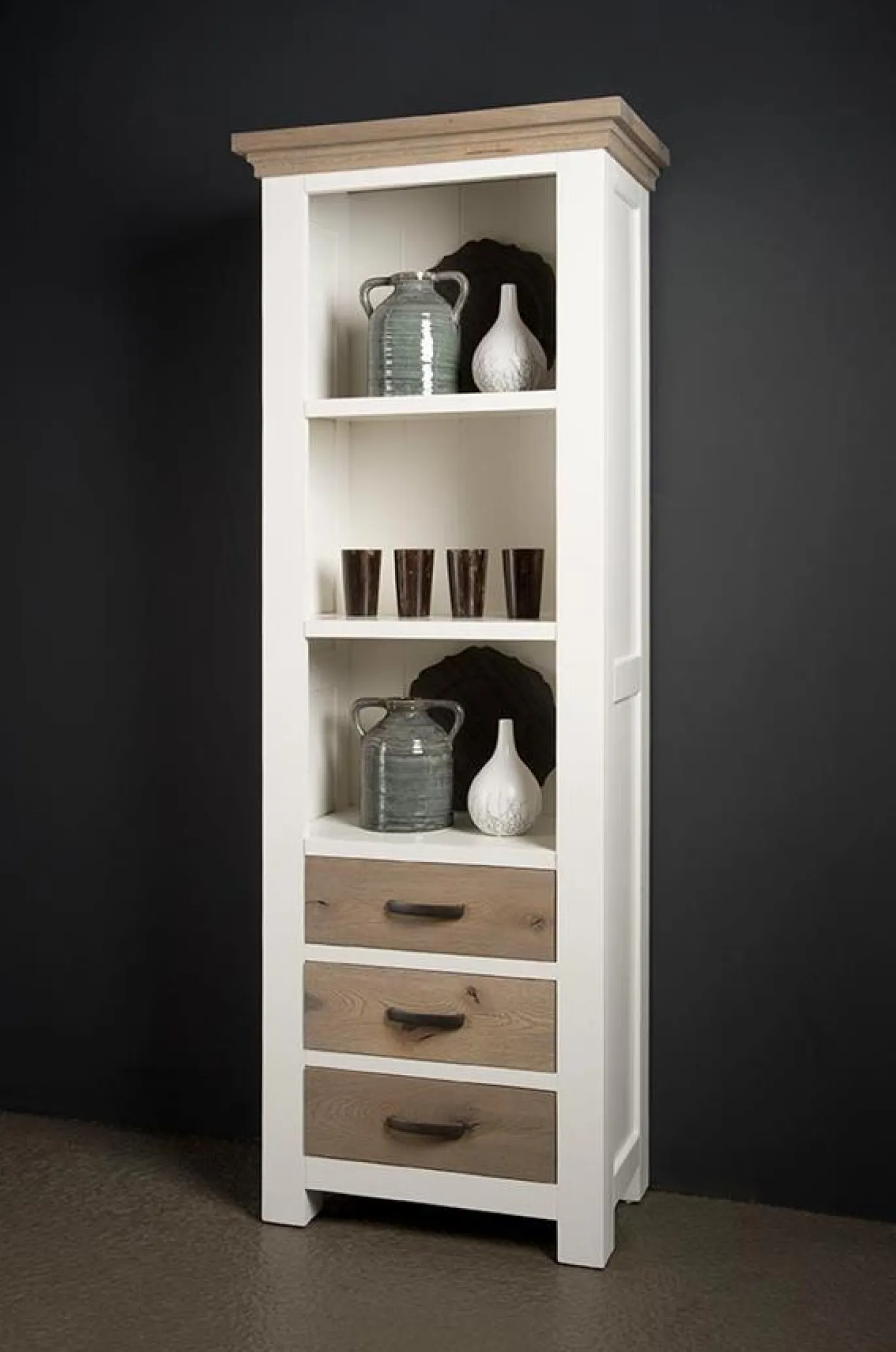 Tower Living Boekenkast Parma Wit