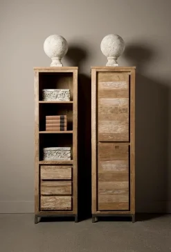 Tower Living Boekenkast Venetie Bruin