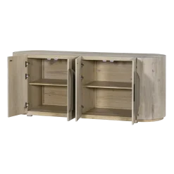 Tower Living Dressoir Allure Whitewash 180cm