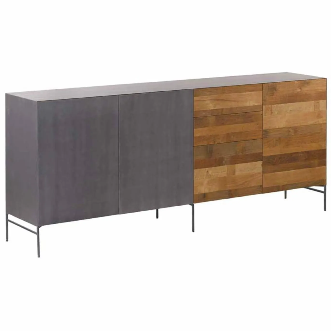 Tower Living Dressoir Pandora 220cm Bruin