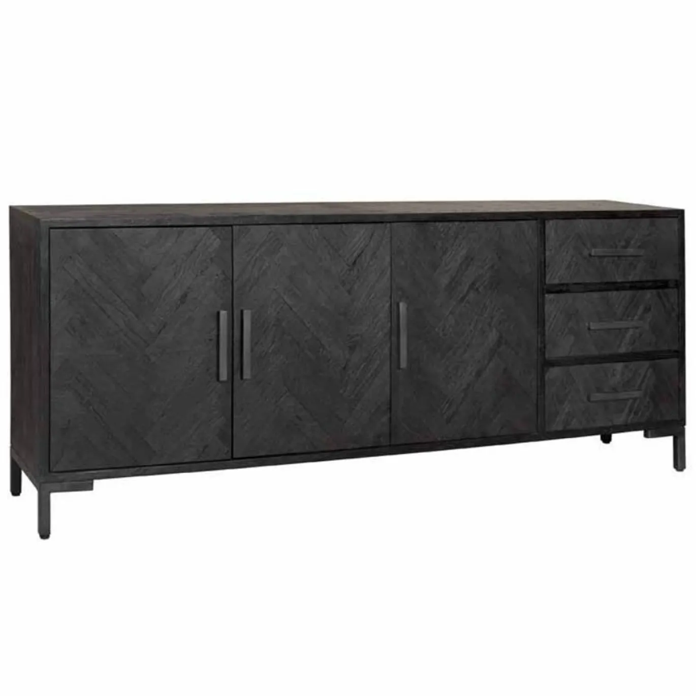 Tower Living Dressoir Ziano 220cm Zwart