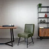 Tower Living Eetkamerstoel Belmonte Stof Cherokee 13 Groen