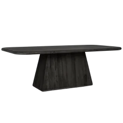 Tower Living Eetkamertafel Asti Zwart 200cm