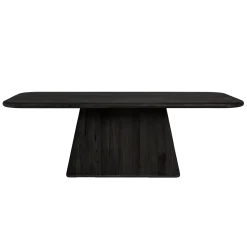 Tower Living Eetkamertafel Asti Zwart 200cm