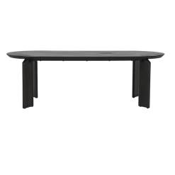 Tower Living Eetkamertafel Allure Donkerbruin 220cm