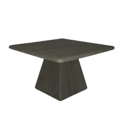 Tower Living Eetkamertafel Asti Vierkant Olijfbruin 130cm