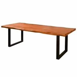 Tower Living Eetkamertafel Nicosia 220cm Bruin