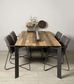 Tower Living Eetkamertafel Pandora 180cm Bruin