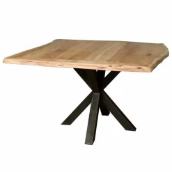 Tower Living Eetkamertafel Soria 130cm Bruin