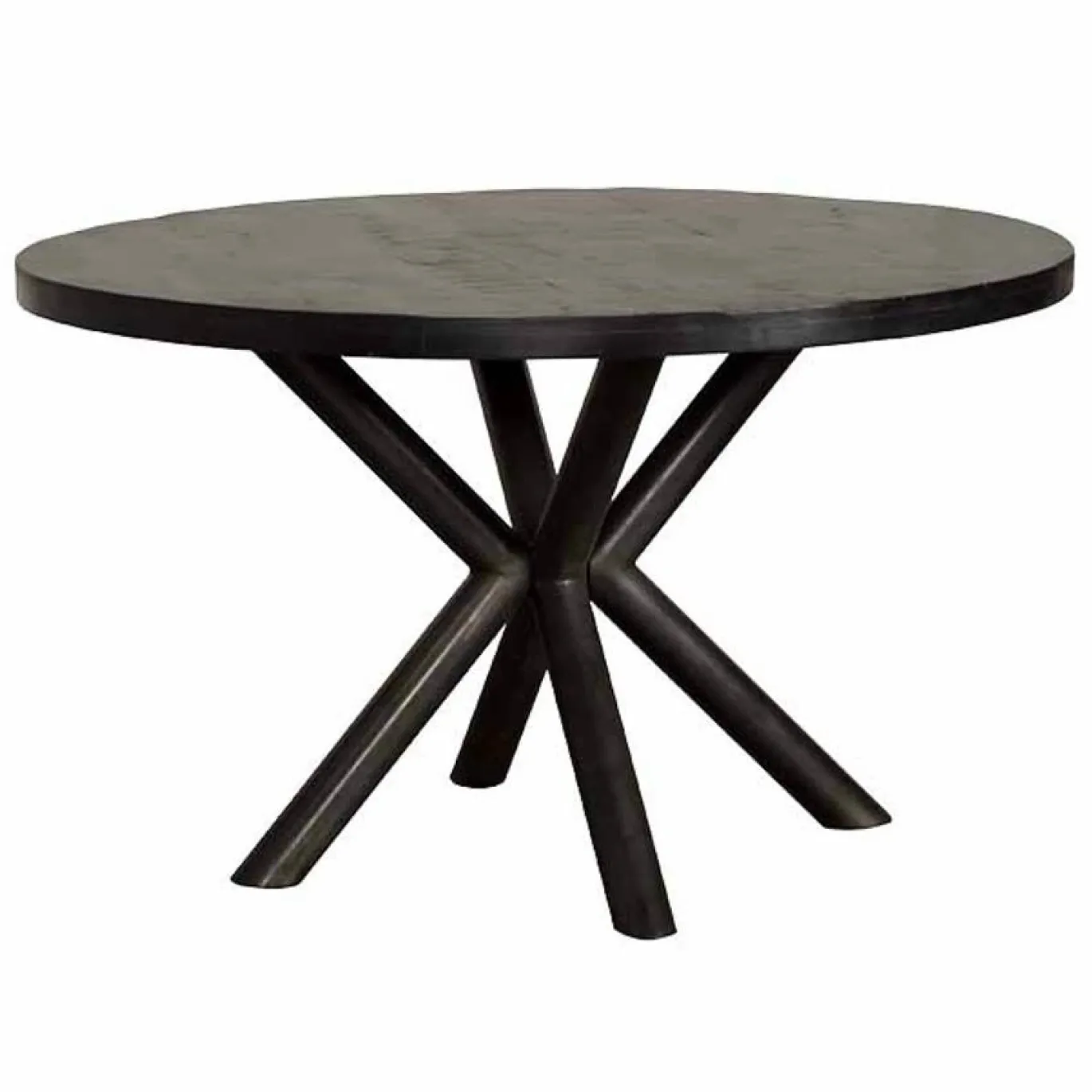 Tower Living Eetkamertafel Selva 130cm Zwart