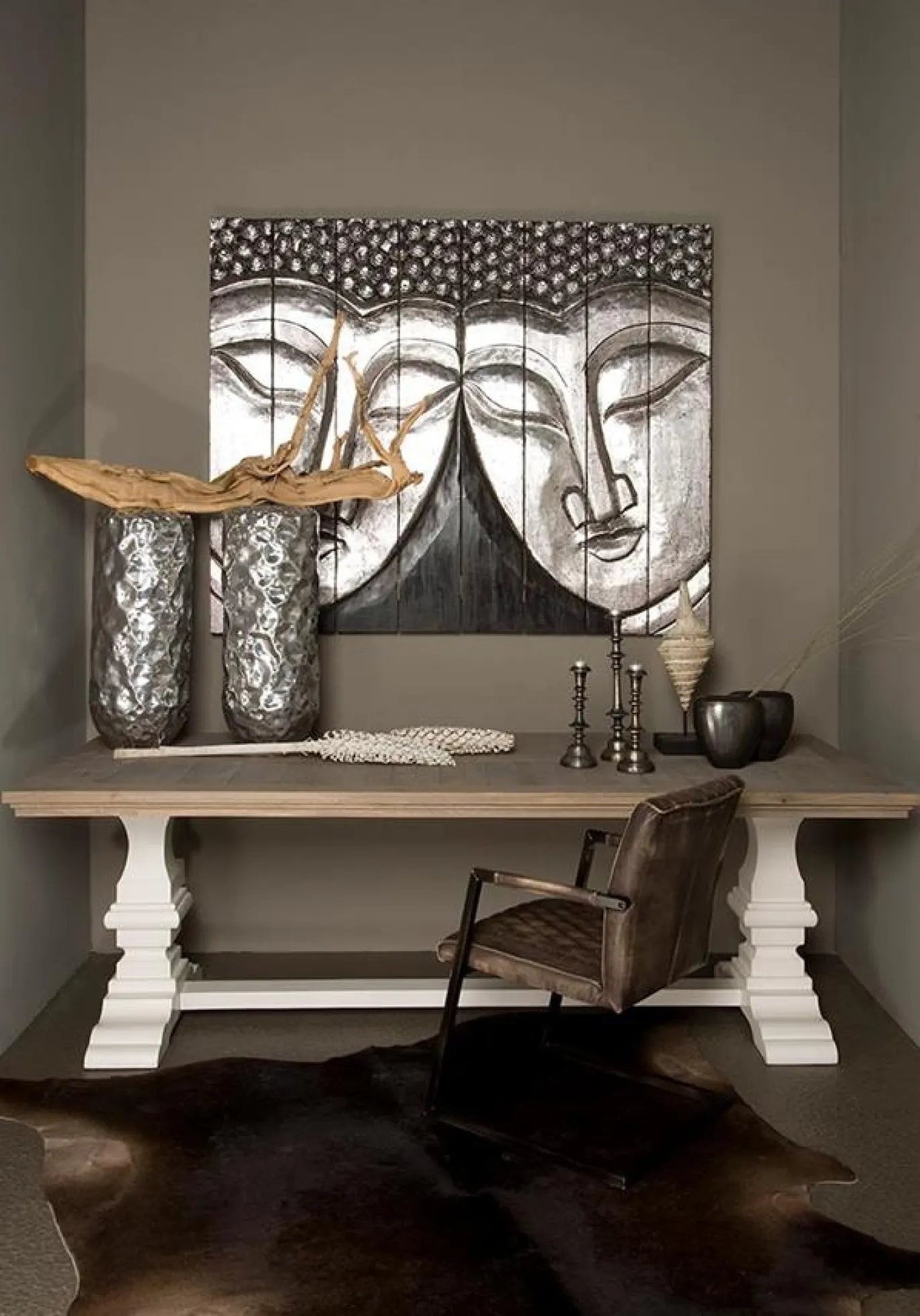 Tower Living Eetkamertafel Toscana 200cm Wit