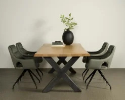 Tower Living Eetkamertafel Xara 160cm Naturel