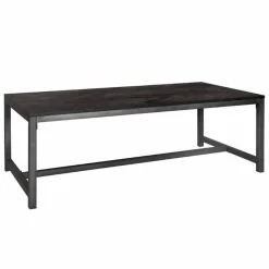 Tower Living Eetkamertafel Ziano 160cm Zwart