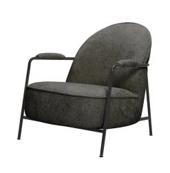 Tower Living Fauteuil Amelia Stof Haga 16 Charcoal