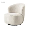 Tower Living Fauteuil Belvi Stof Cream (draaibaar)
