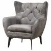 Tower Living Fauteuil Bomba Bliss 4 Grijs