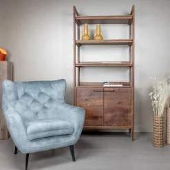 Tower Living Fauteuil Bomba Bliss 4 Grijs