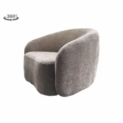 Tower Living Fauteuil Castro Stof Haga 30 Beige (draaibaar)