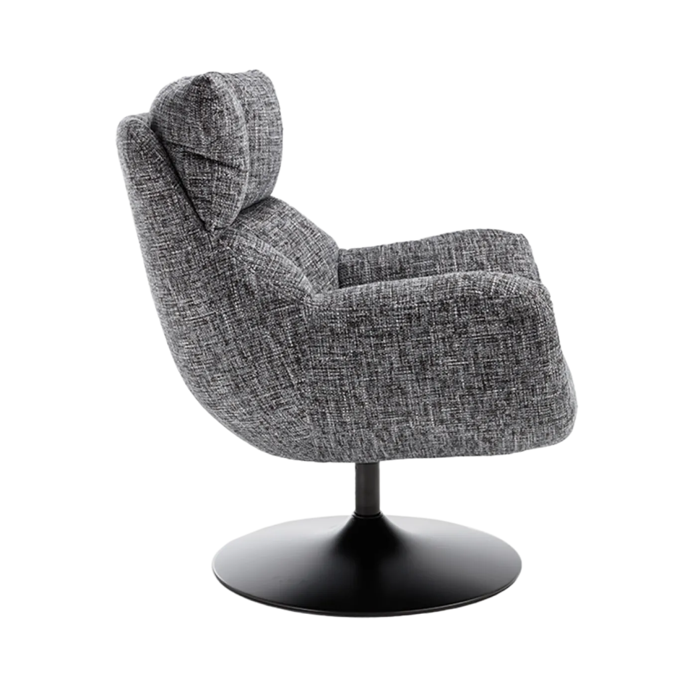Tower Living Fauteuil Force Imo 60 Donkergrijs Draaibaar
