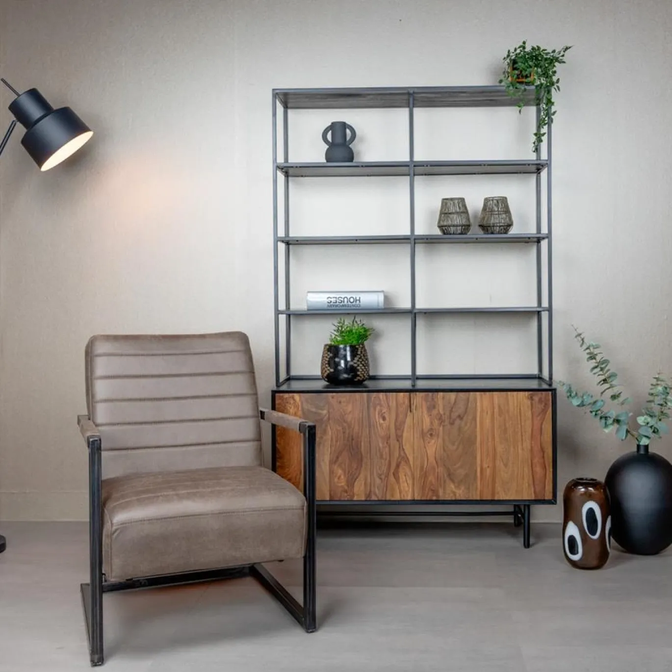 Tower Living Fauteuil Rocca Bull Bruin
