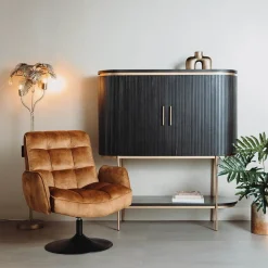 Tower Living Fauteuil Tropea Adore Geel 15 (draaibaar)