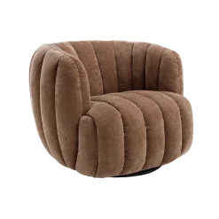 Tower Living Fauteuil Verdi Maloy 38 Mokka Draaibaar