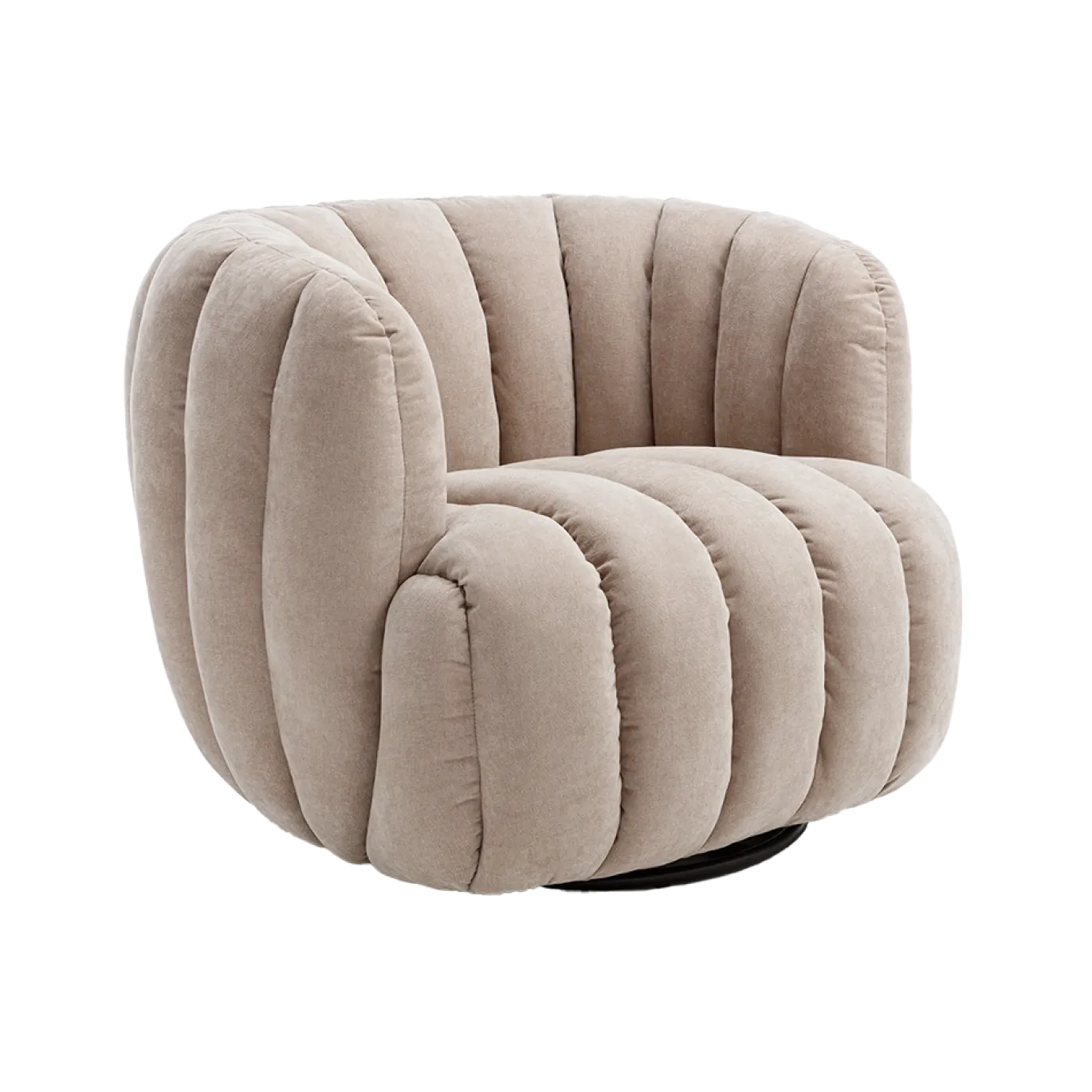 Tower Living Fauteuil Verdi Maloy 31 Beige Draaibaar