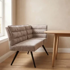 Tower Living Hoekbankje Rosora Links 165cm Beige
