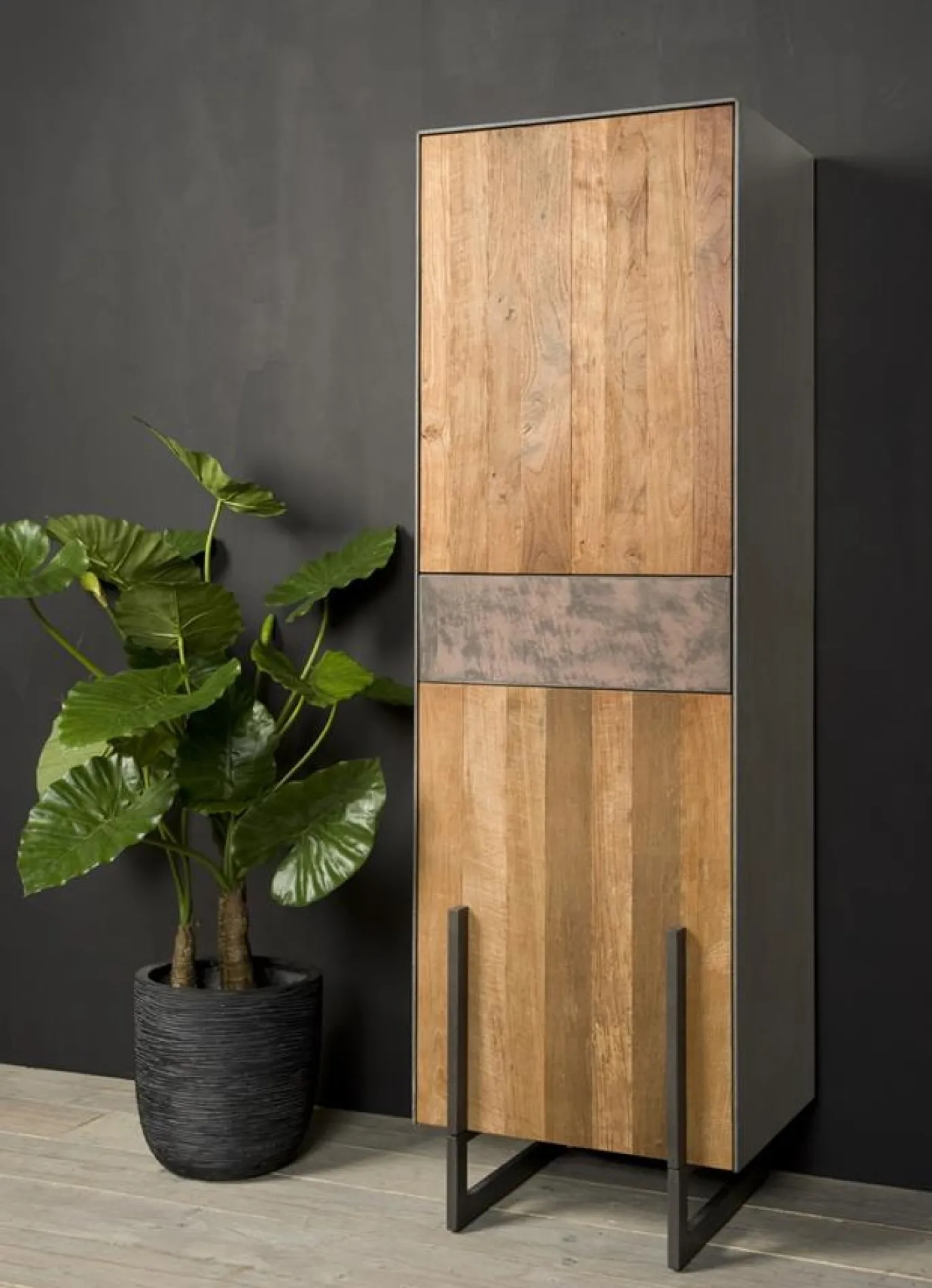 Tower Living Opbergkast Ora 57cm Bruin Rechts