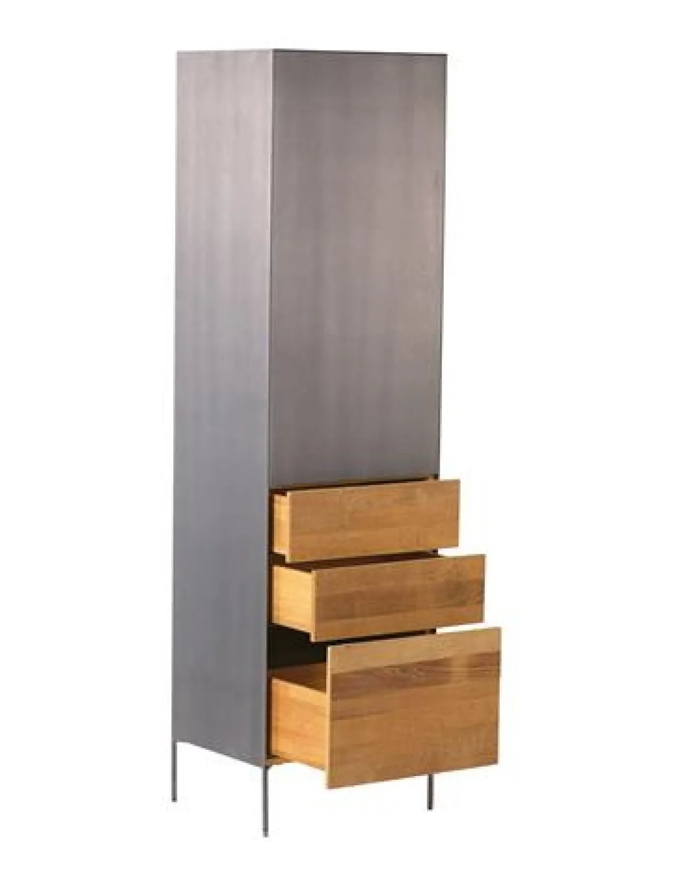 Tower Living Opbergkast Pandora (rechtsdraaiend) Bruin