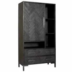 Tower Living Opbergkast Ziano 100cm Zwart