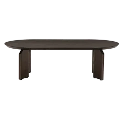 Tower Living Salontafel Allure Donkerbruin 140cm