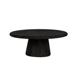 Tower Living Salontafel Asti Rond Zwart 90cm