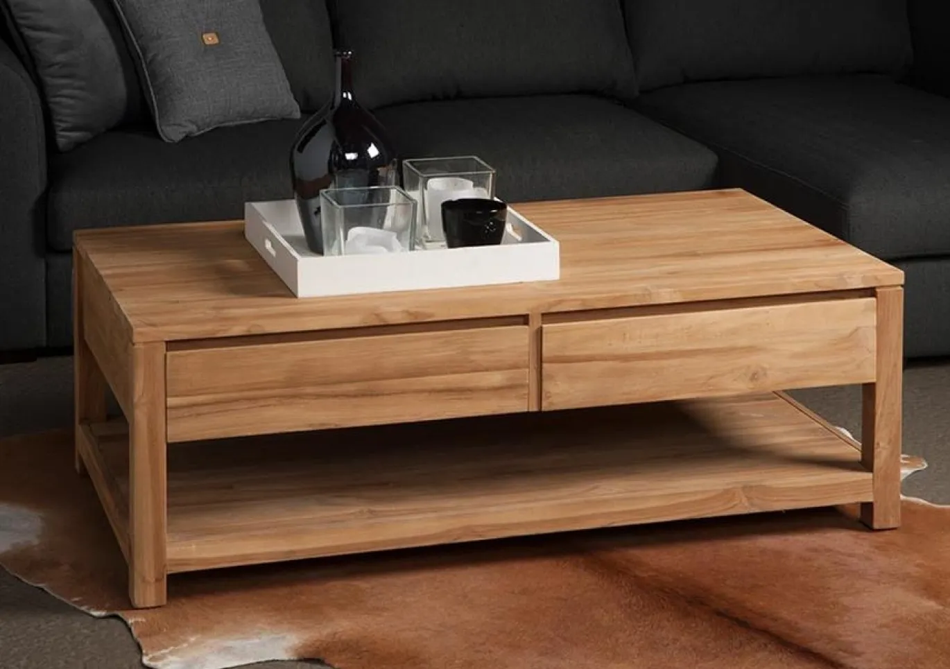 Tower Living Salontafel Corona Bruin