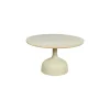 Tower Living Salontafel Elba Gebroken Wit Rond 70cm